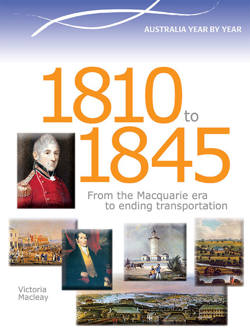Title details for 1810 to 1845 by Victoria Macleay - Available